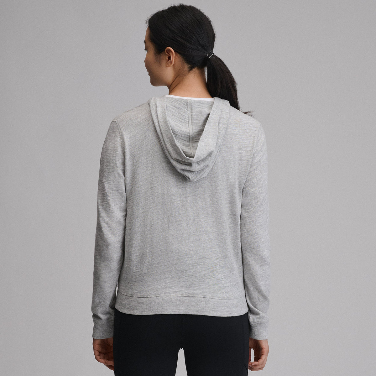 Women's Waverly Cotton Slub Full-Zip Sweatshirt