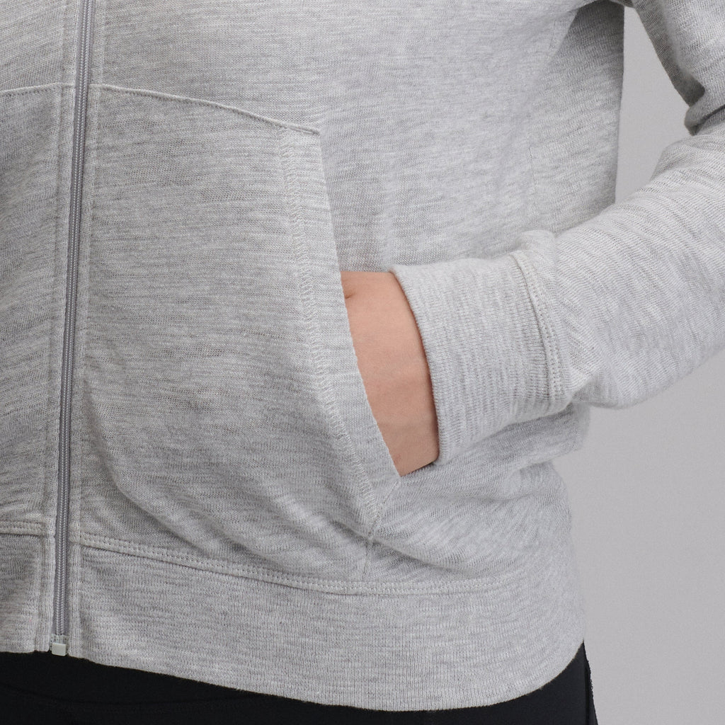 Women's Waverly Cotton Slub Full-Zip Sweatshirt