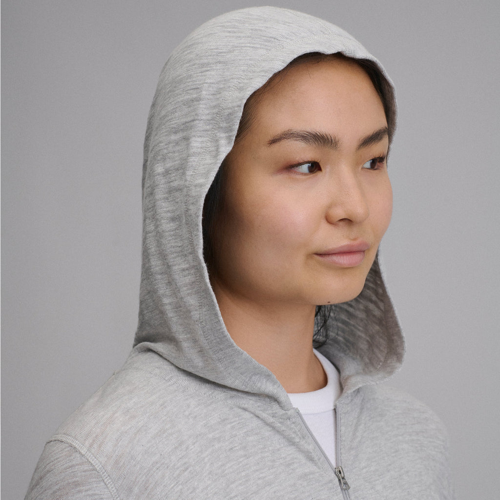 Women's Waverly Cotton Slub Full-Zip Sweatshirt