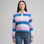 Women's Long-Sleeve Rugby Polo