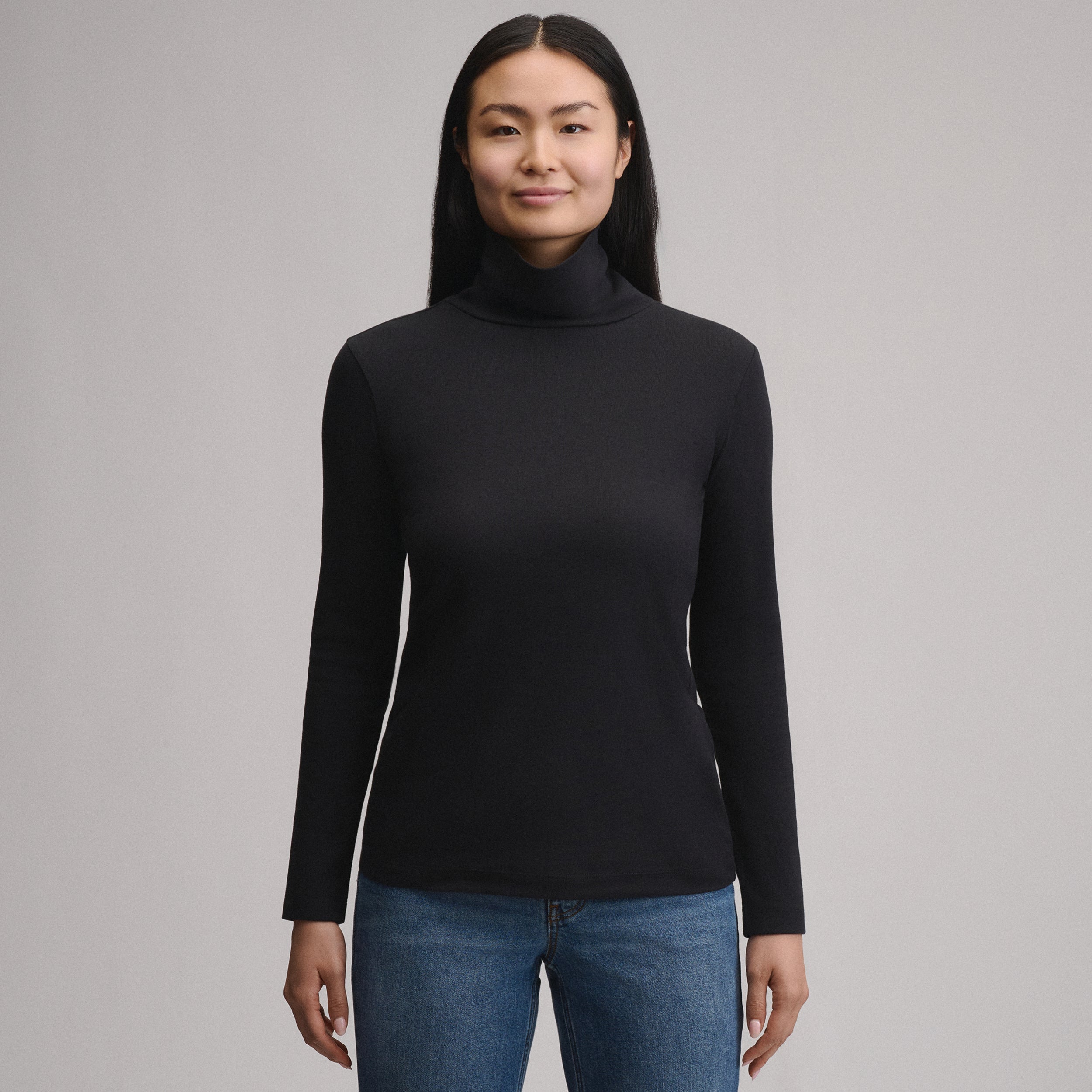 Women's Long-Sleeve Everyday Turtleneck