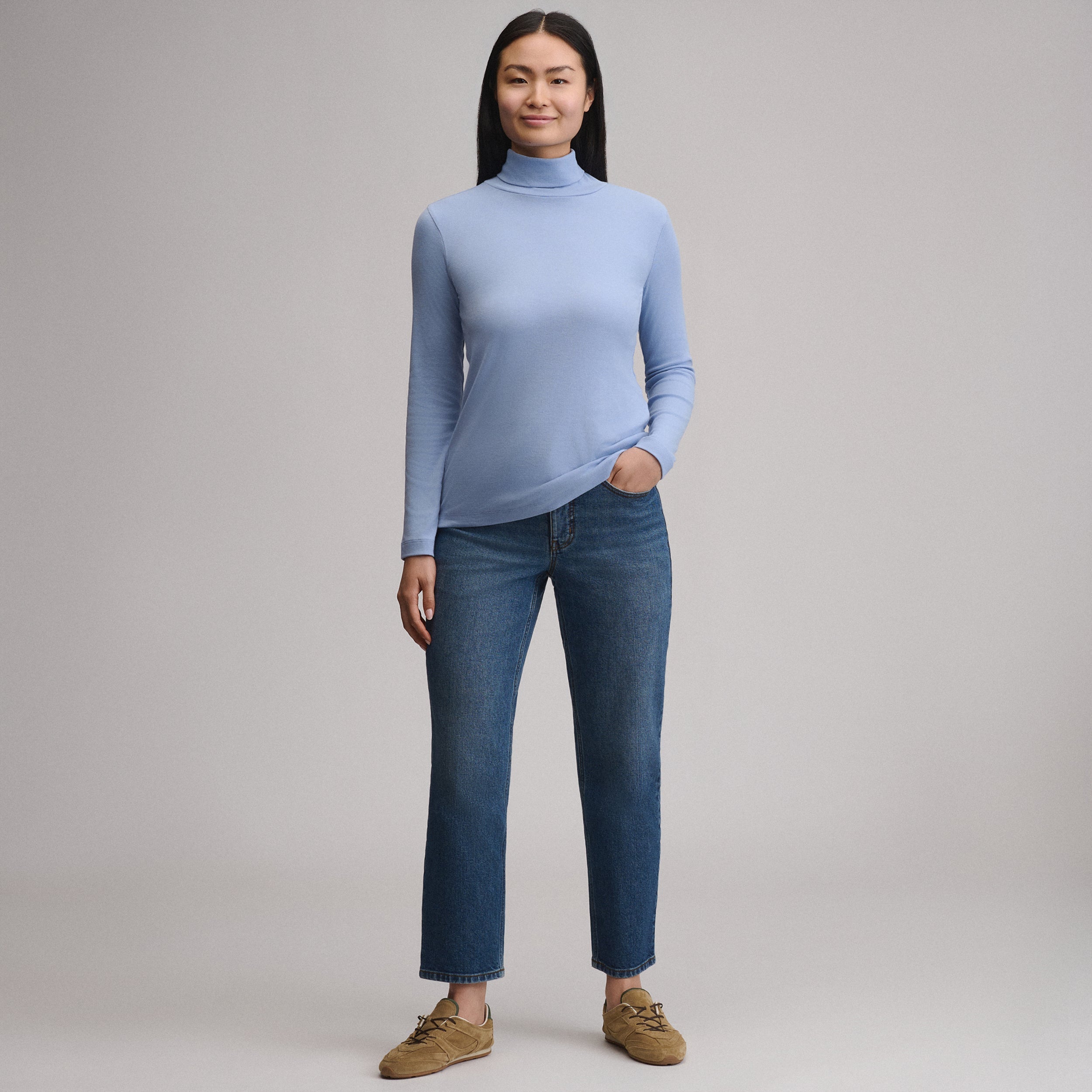 Women's Long-Sleeve Everyday Turtleneck