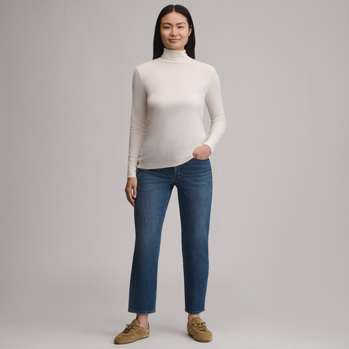 Women's Long-Sleeve Everyday Turtleneck