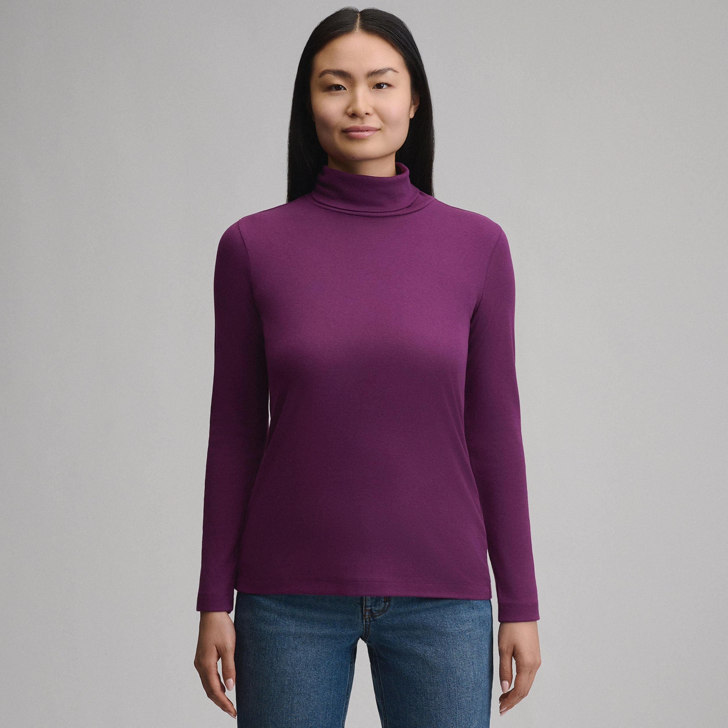 Women's Long-Sleeve Everyday Turtleneck
