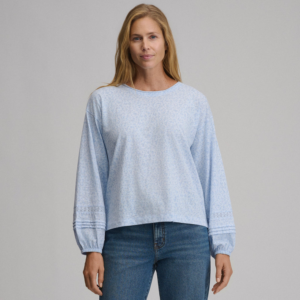 Women's Long-Sleeve Soft Relaxed Top