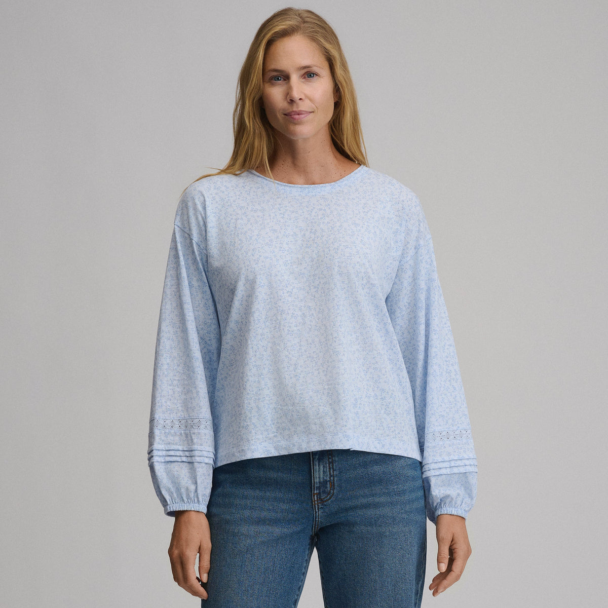 Women's Long-Sleeve Soft Relaxed Top