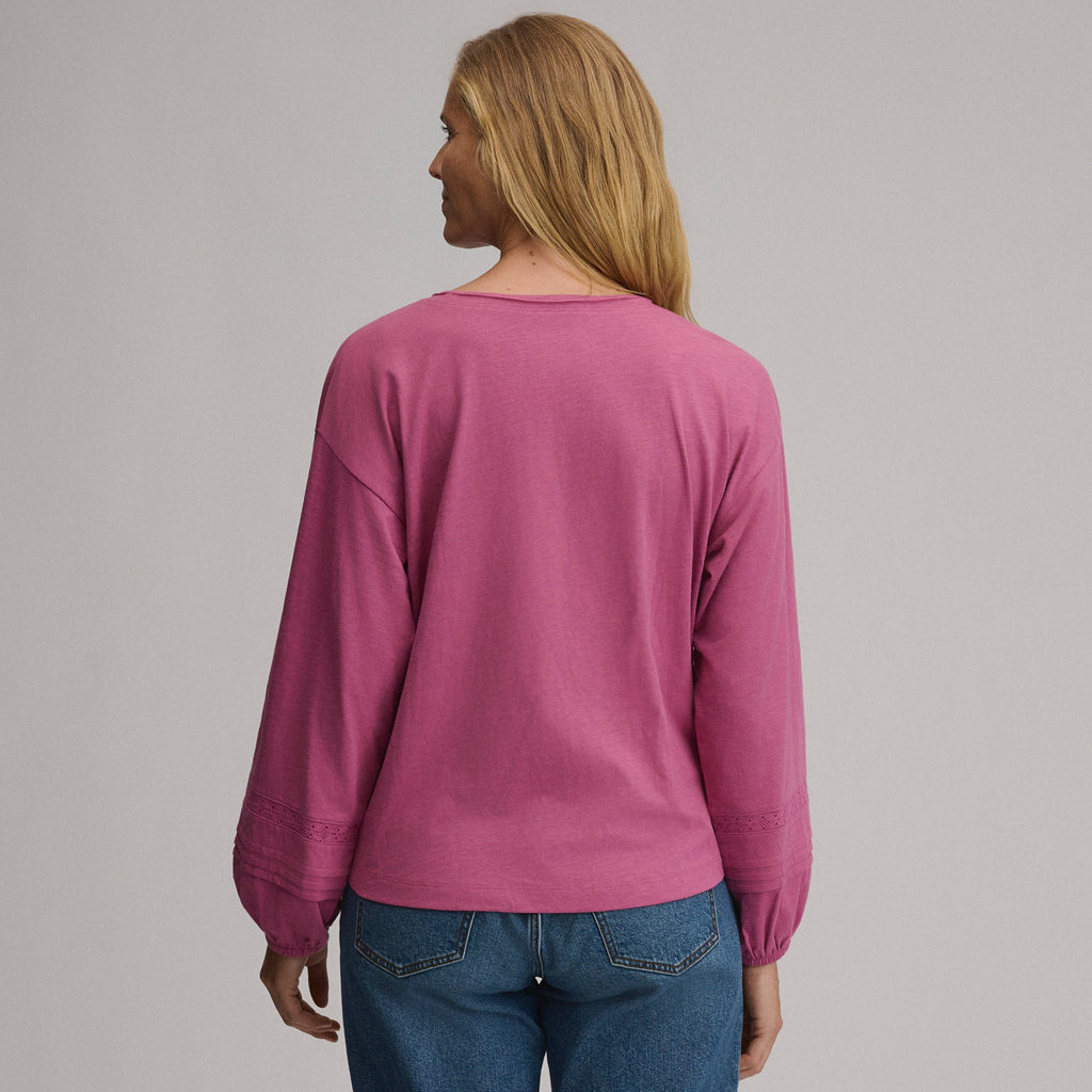 Women's Long-Sleeve Soft Relaxed Top