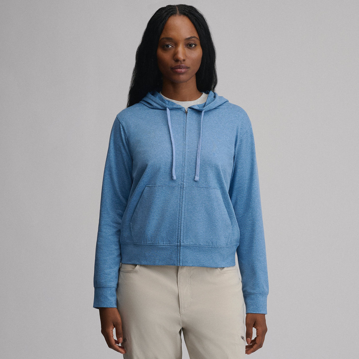Women's Long-Sleeve Train Ascent Full-Zip Hood Pullover