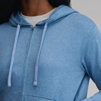 Women's Long-Sleeve Train Ascent Full-Zip Hood Pullover