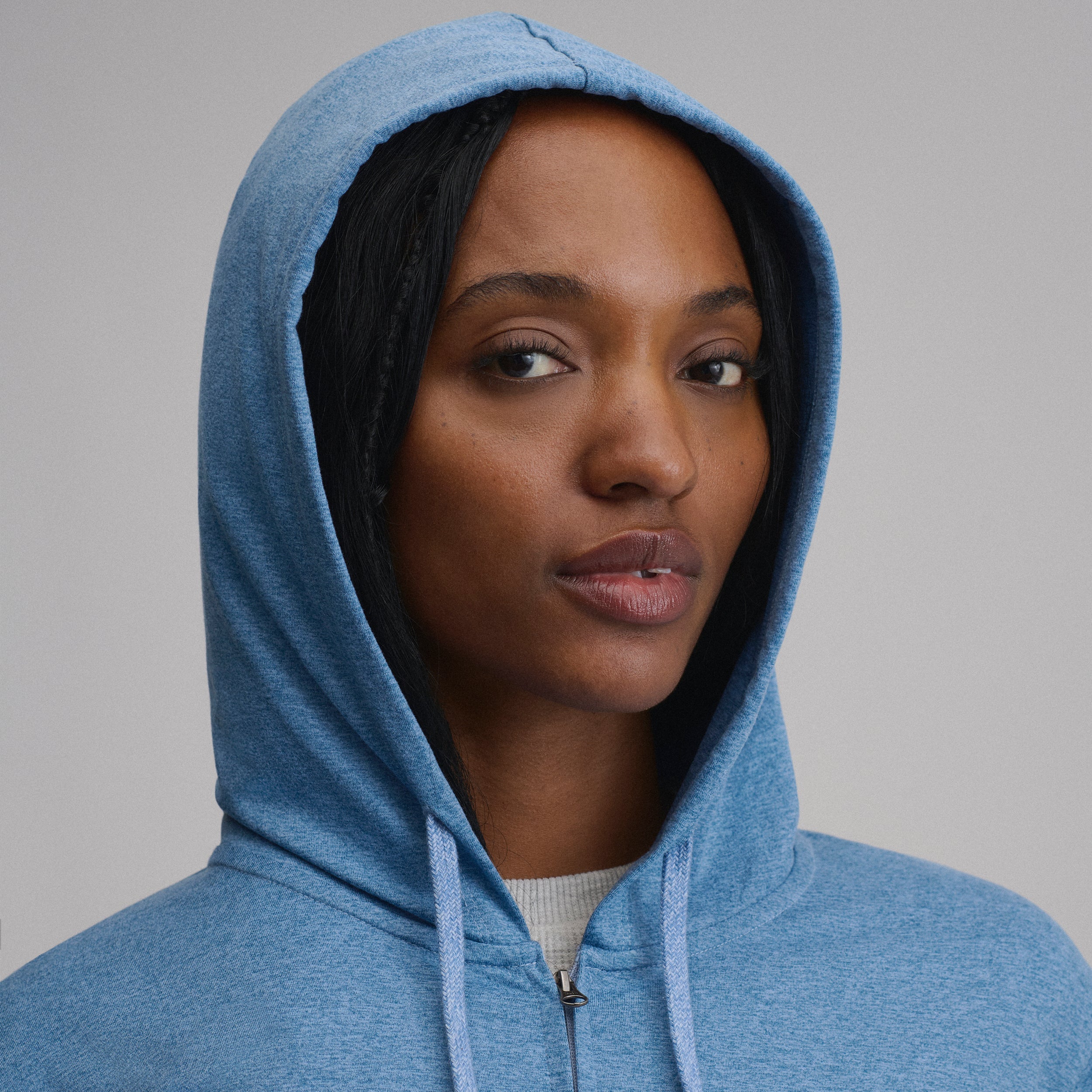 Women's Long-Sleeve Train Ascent Full-Zip Hood Pullover