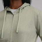 Women's Long-Sleeve Train Ascent Full-Zip Hood Pullover