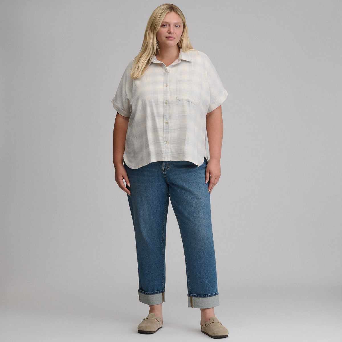 Women's W Field Flex Flannel Short-Sleeve Shirt