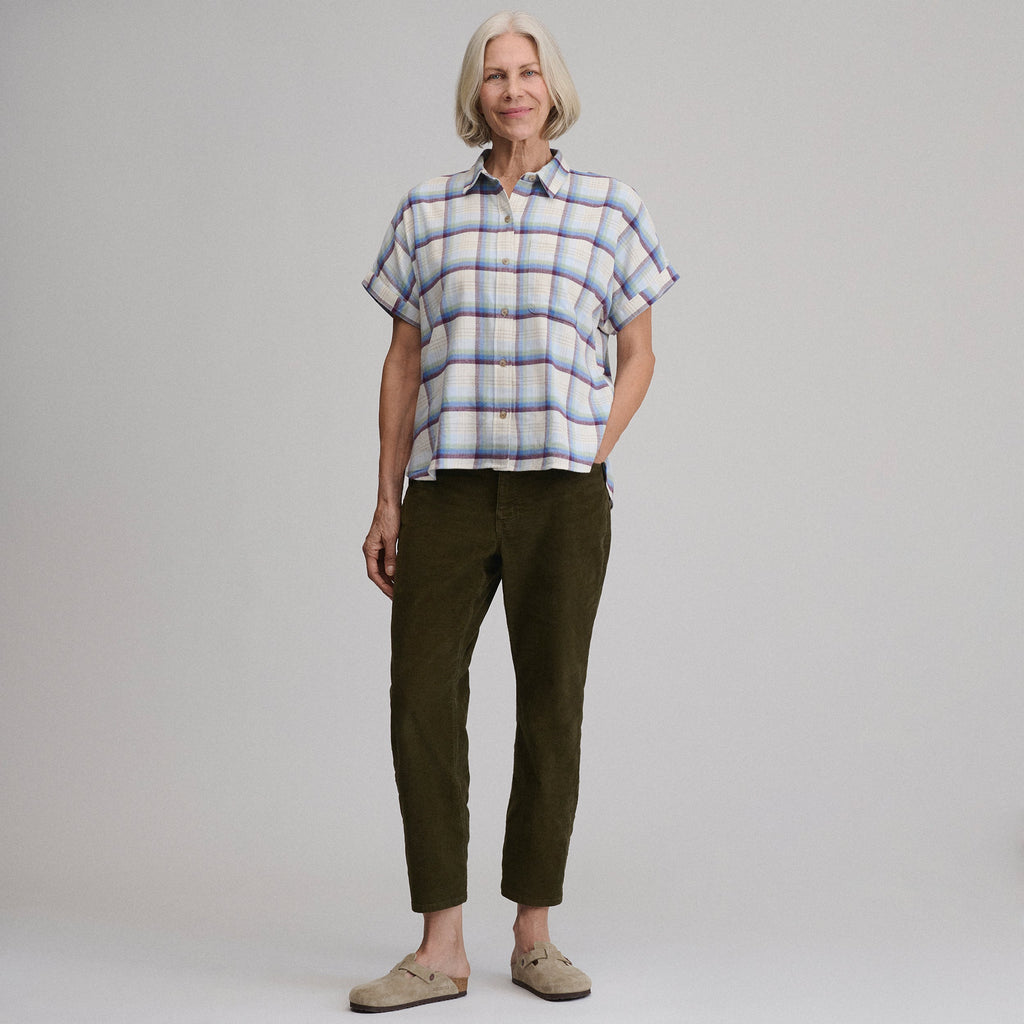 Women's W Field Flex Flannel Short-Sleeve Shirt