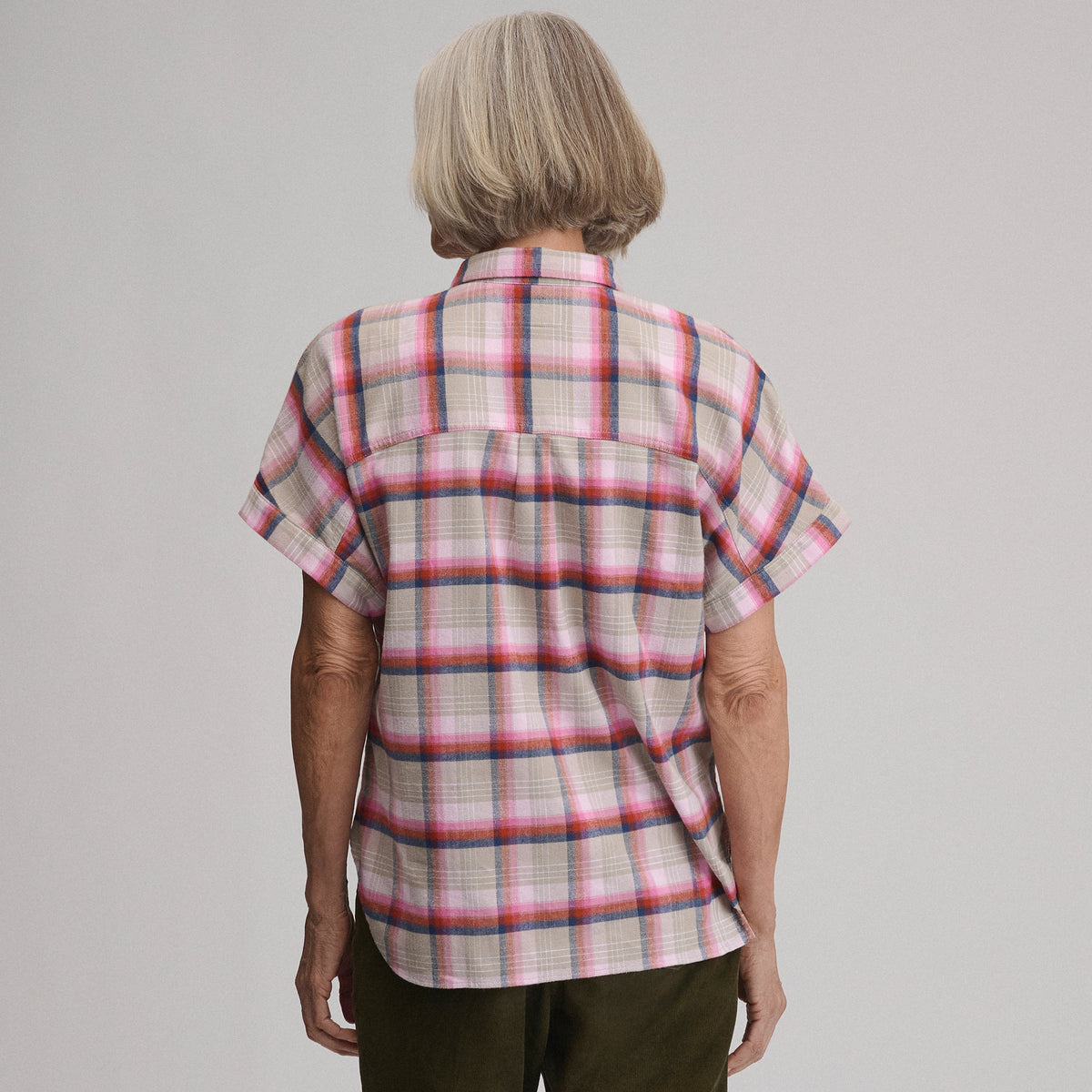 Women's W Field Flex Flannel Short-Sleeve Shirt