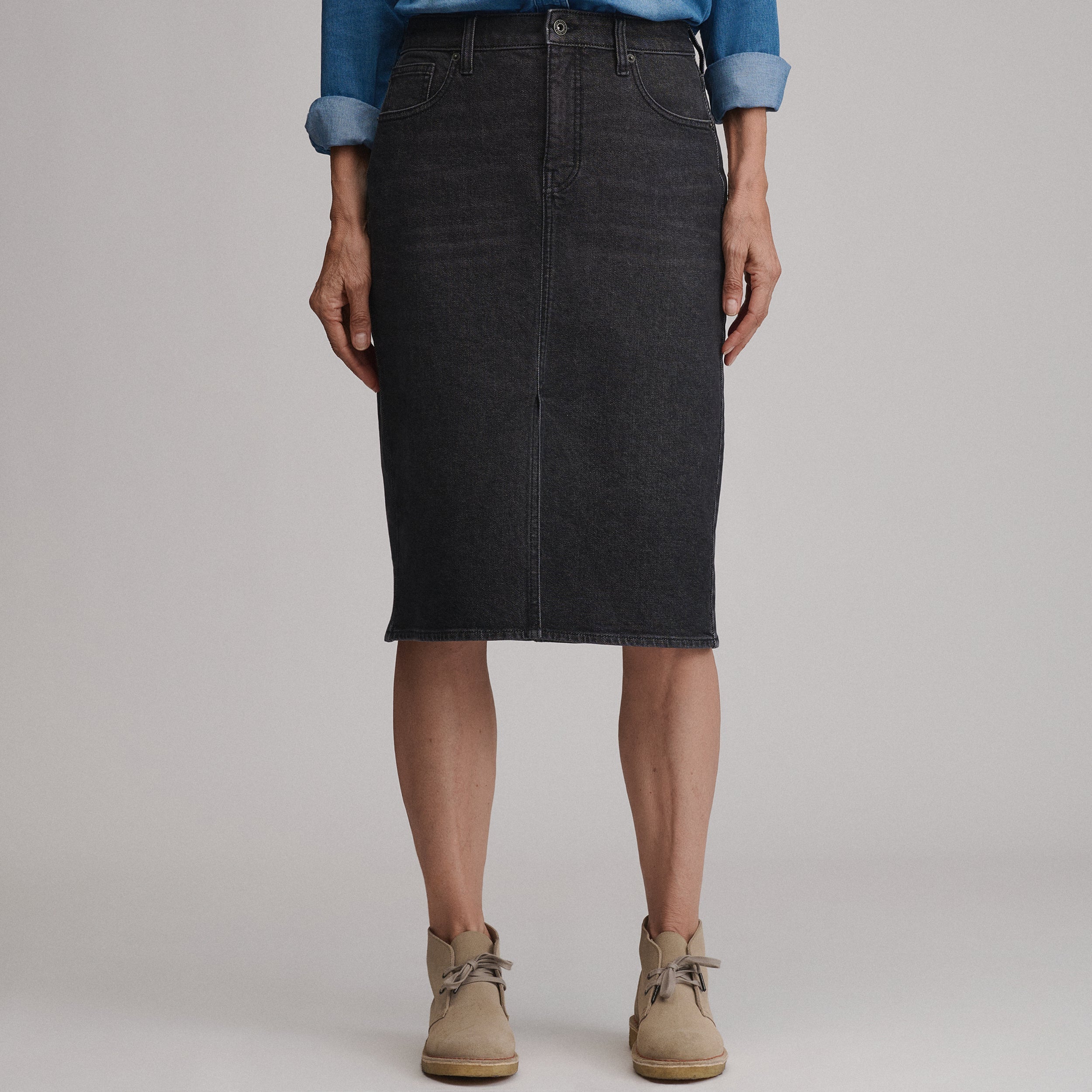 Women's Iconic Denim Skirt