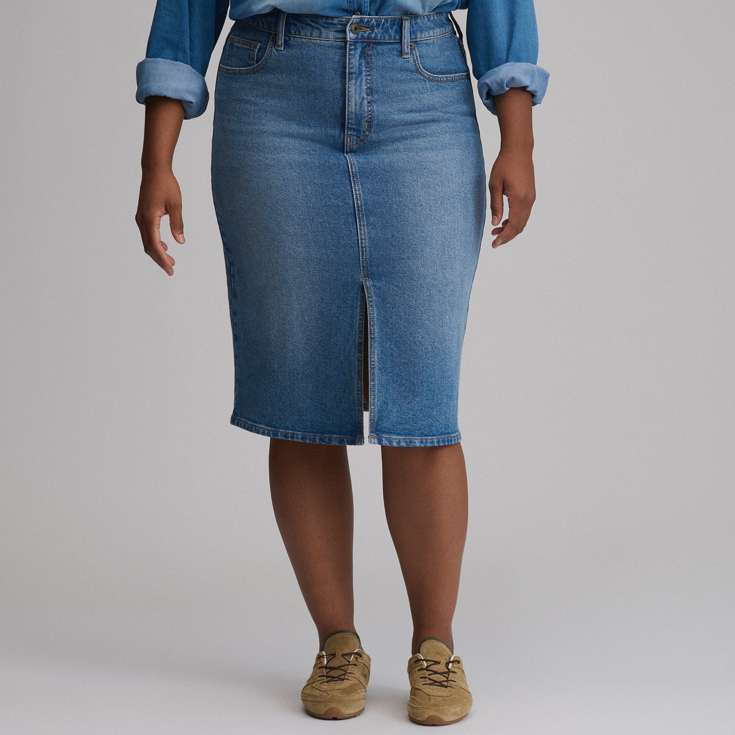 Women's Iconic Denim Skirt