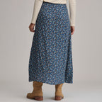 Women's Printed Midi Skirt