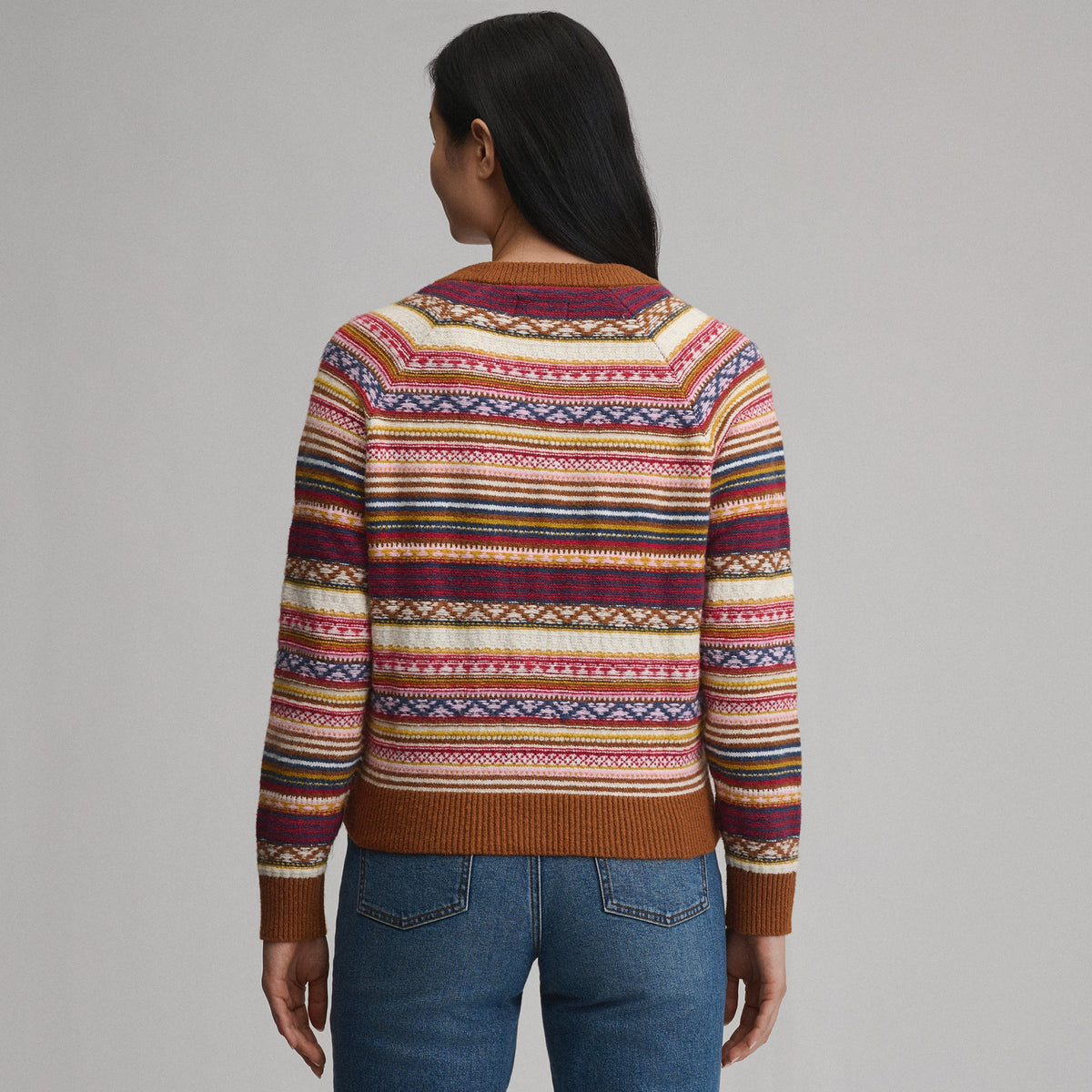 Women's Signature Cardigan Sweater - Stripe