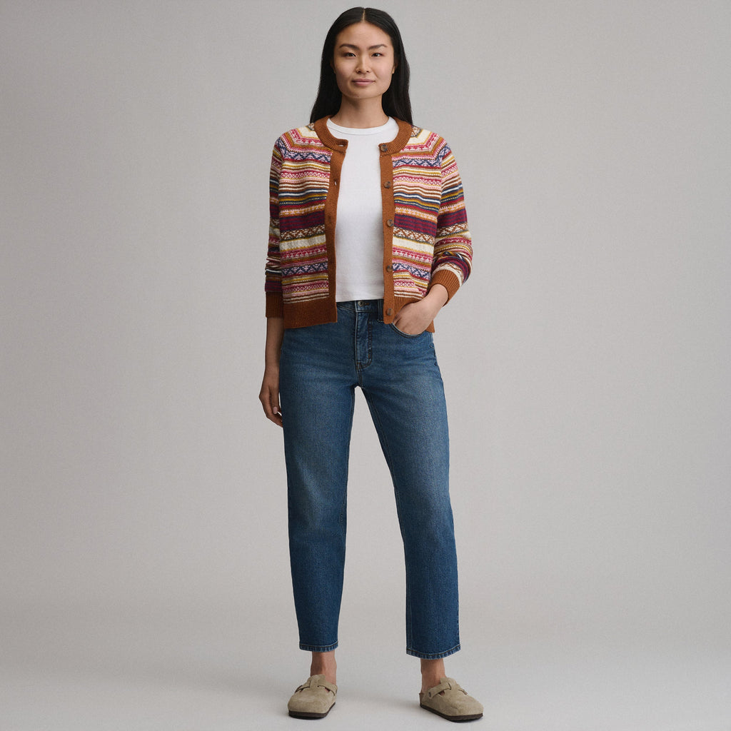 Women's Signature Cardigan Sweater - Stripe