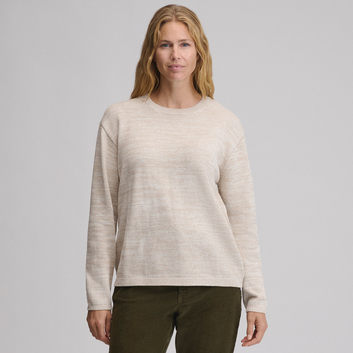 Women's Marl Crewneck Sweater