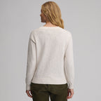 Women's Everyday V-Neck Sweater - Tipped Collar