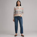 Women's Signature Cardigan Sweater - Novelty Stripe