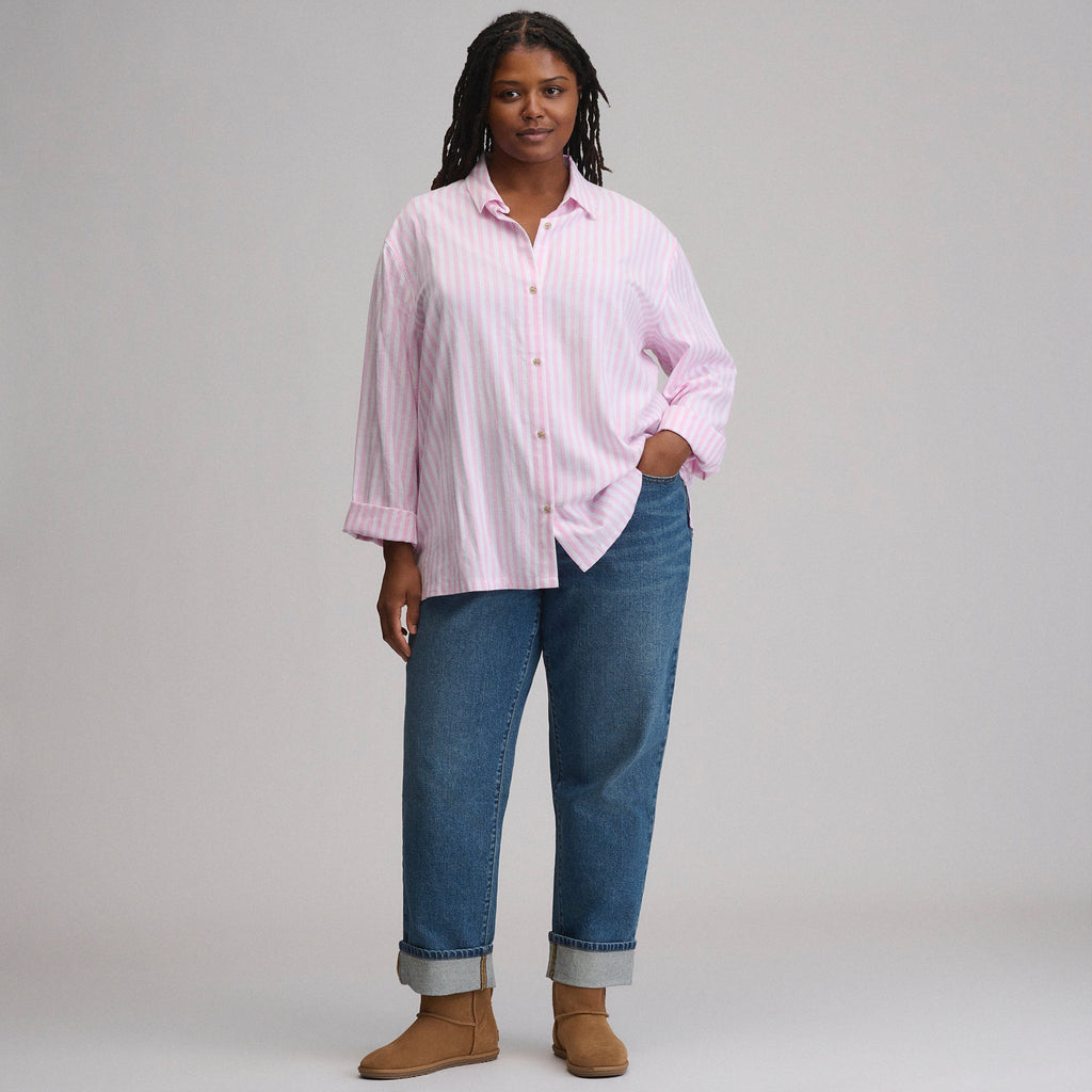 Women's Long-Sleeve Softened Sleep Shirt