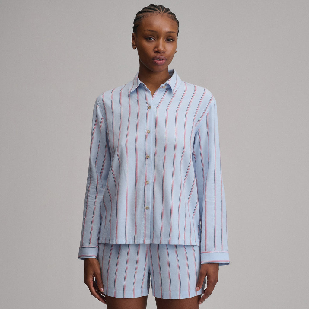 Women's Long-Sleeve Softened Sleep Shirt