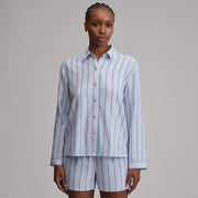 Women's Long-Sleeve Softened Sleep Shirt - Cascade