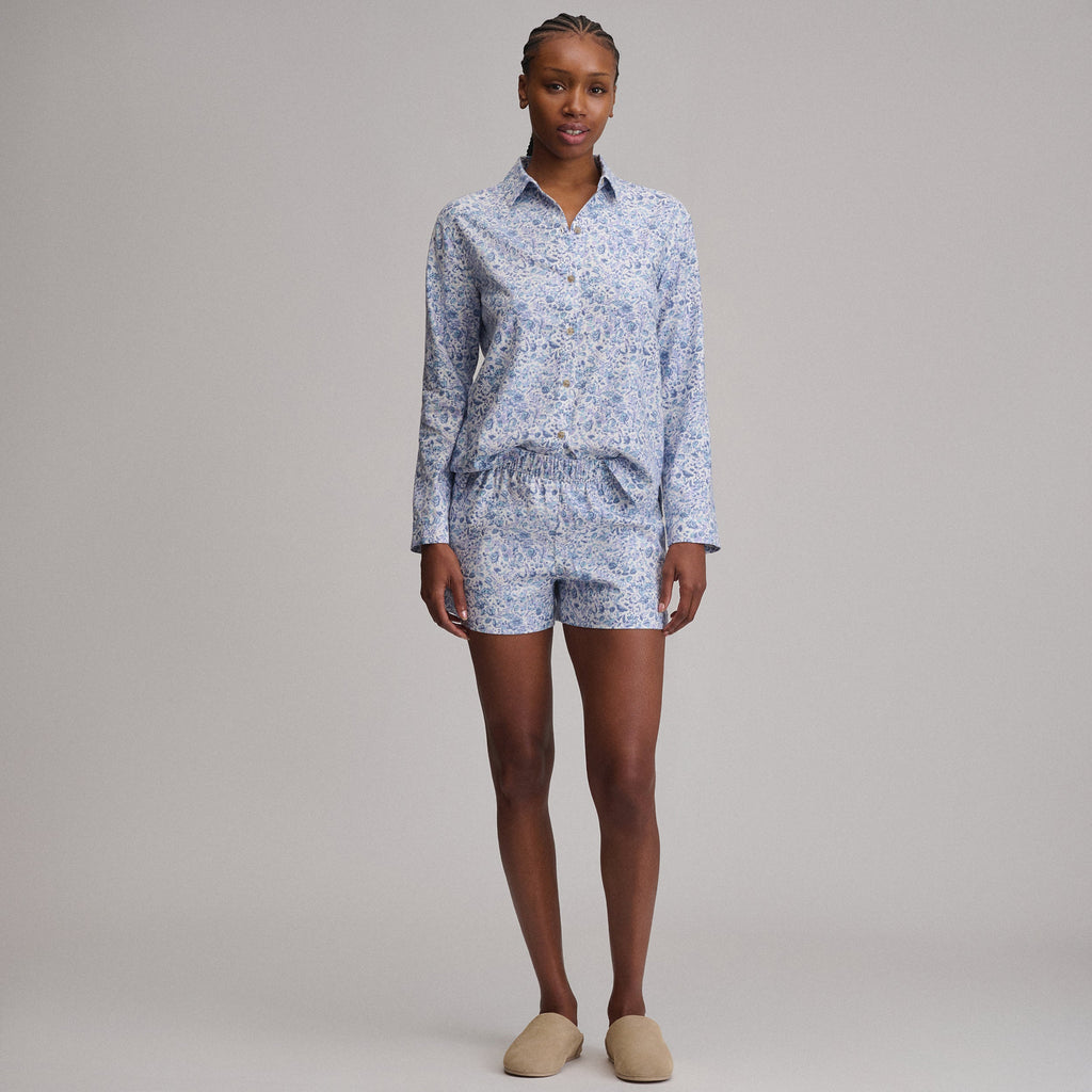 Women's Long-Sleeve Softened Sleep Shirt