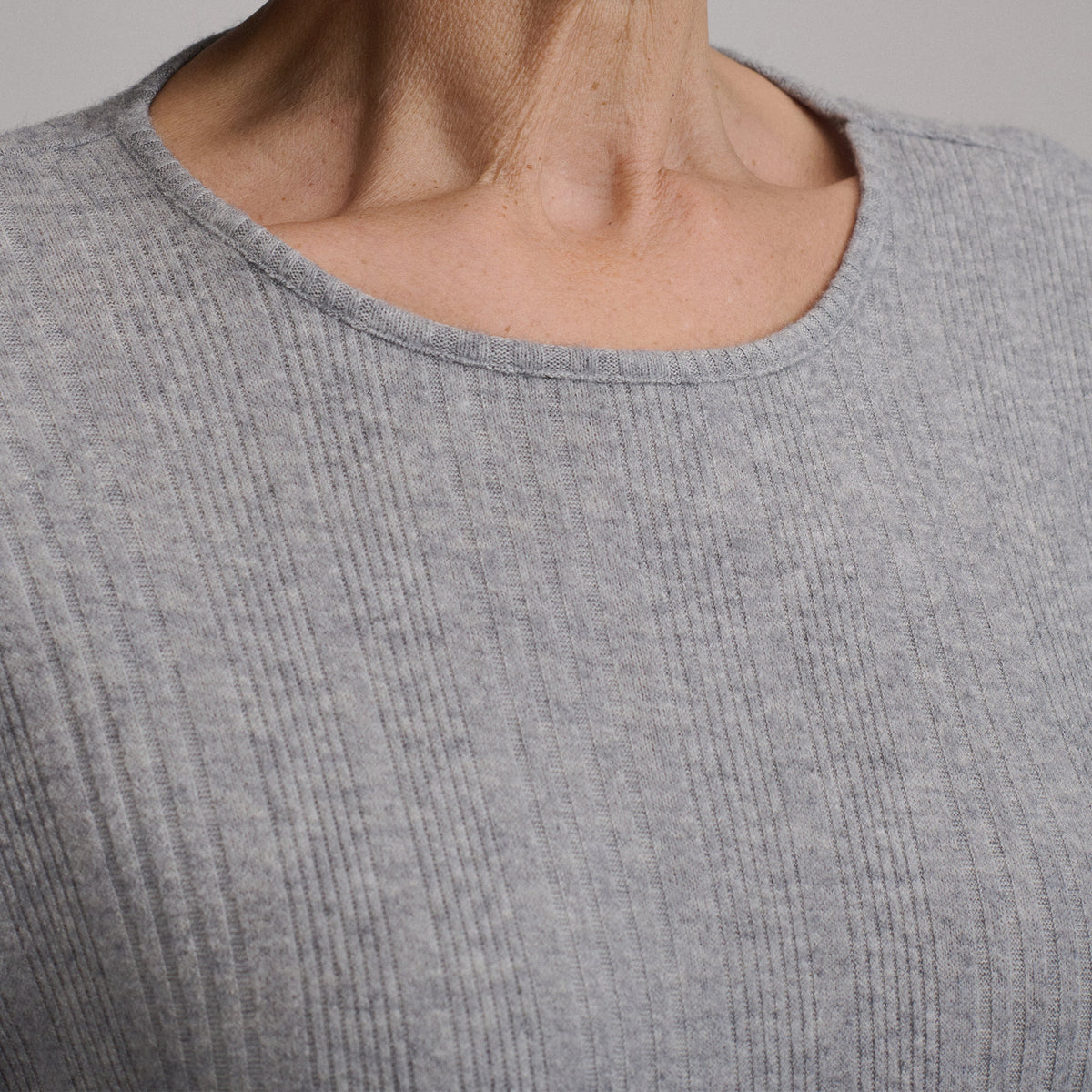 Women's Long-Sleeve Cozy Rib Crew
