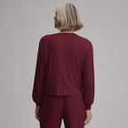 Women's Long-Sleeve Cozy Rib Crew