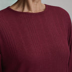 Women's Long-Sleeve Cozy Rib Crew