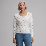 Women's Infinity Thermal Henley - Cascade