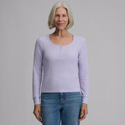 Women's Infinity Thermal Henley - Orchid