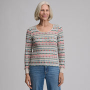 Women's Infinity Thermal Henley - Heather Oatmeal