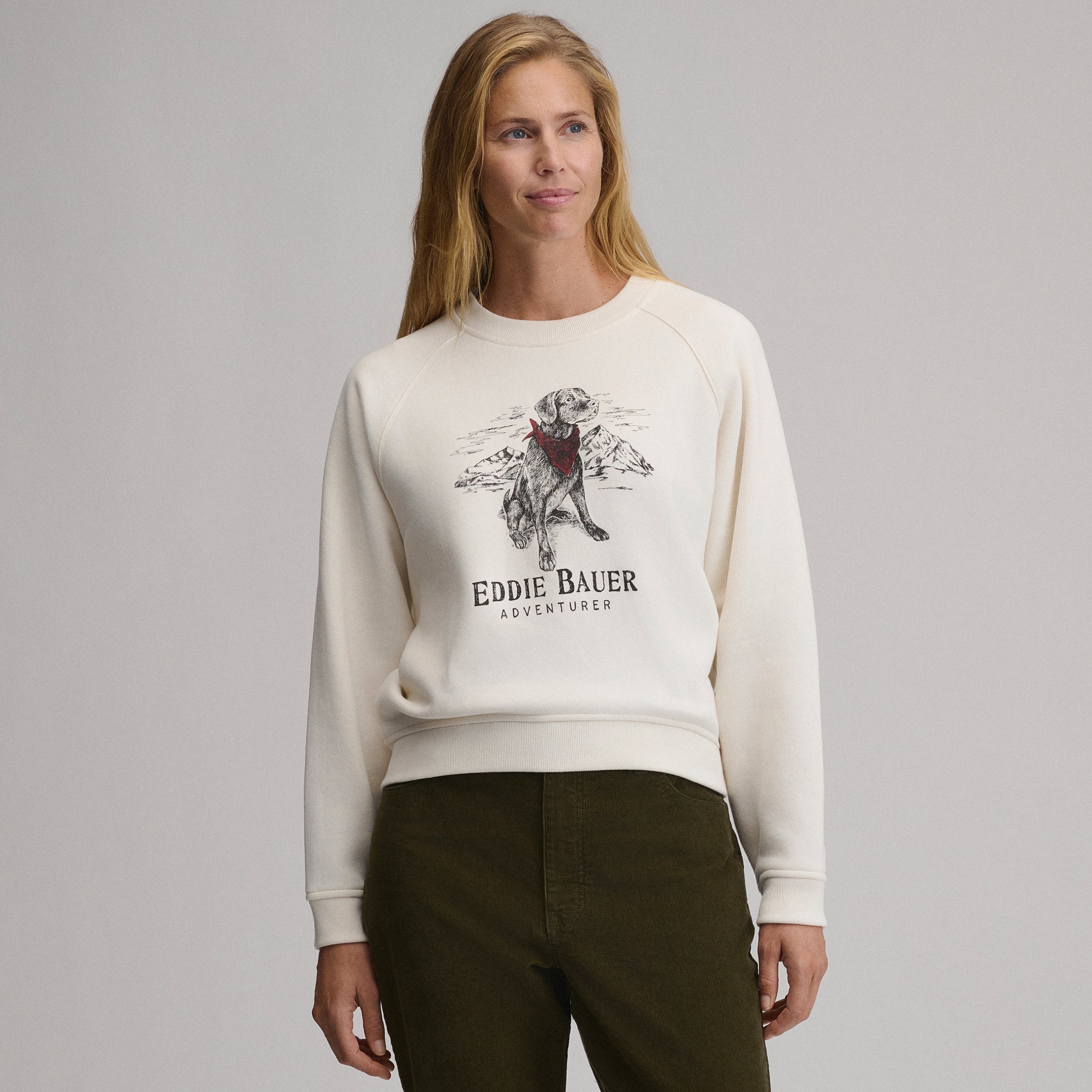 Women's The Vintage Soft Crew - Dog