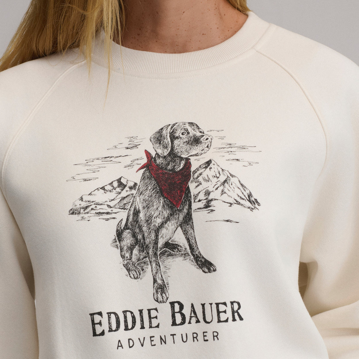 Women's The Vintage Soft Crew - Dog
