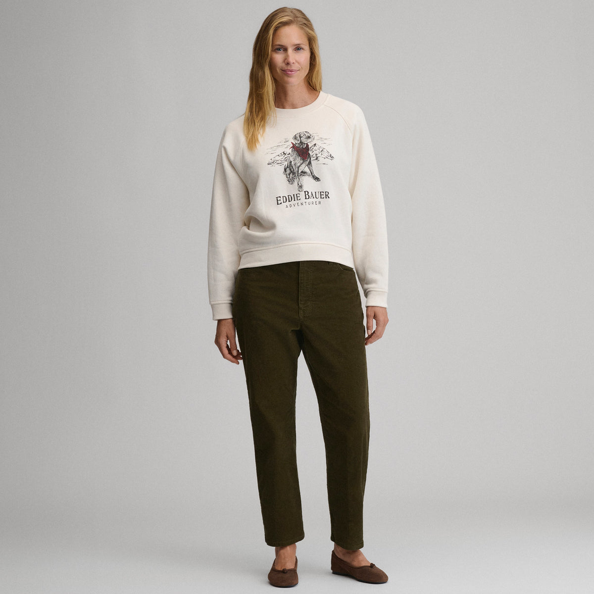 Women's The Vintage Soft Crew - Dog