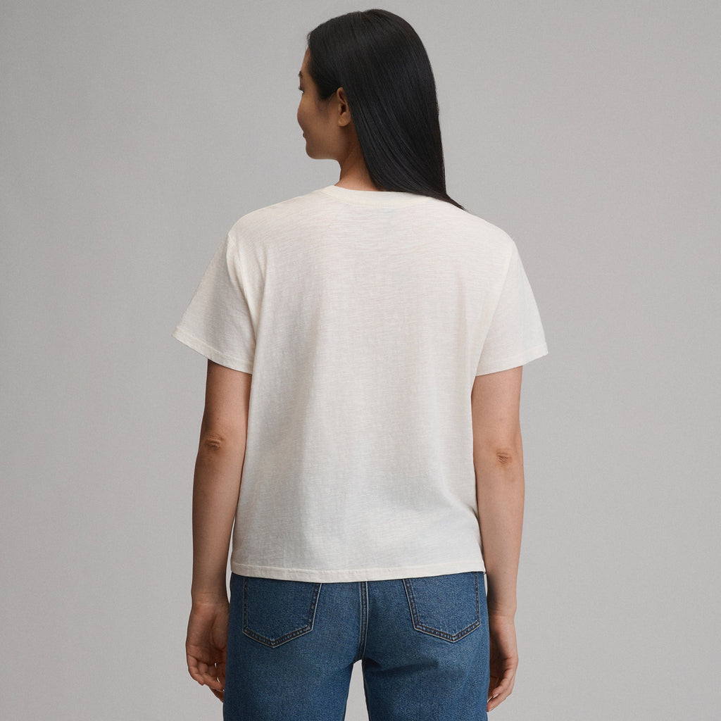 Women's Short-Sleeve Relaxed Boyfriend Graphic T-Shirt - Goose