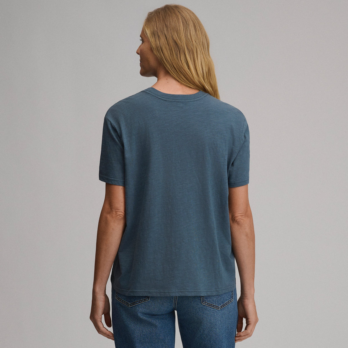 Women's Short-Sleeve Relaxed Boyfriend Graphic T-Shirt - Landscape
