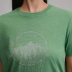 Women's Short-Sleeve Relaxed Boyfriend Graphic T-Shirt - Adventure