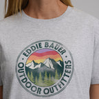 Women's Short-Sleeve Relaxed Boyfriend Graphic T-Shirt - Outdoor Outfitters
