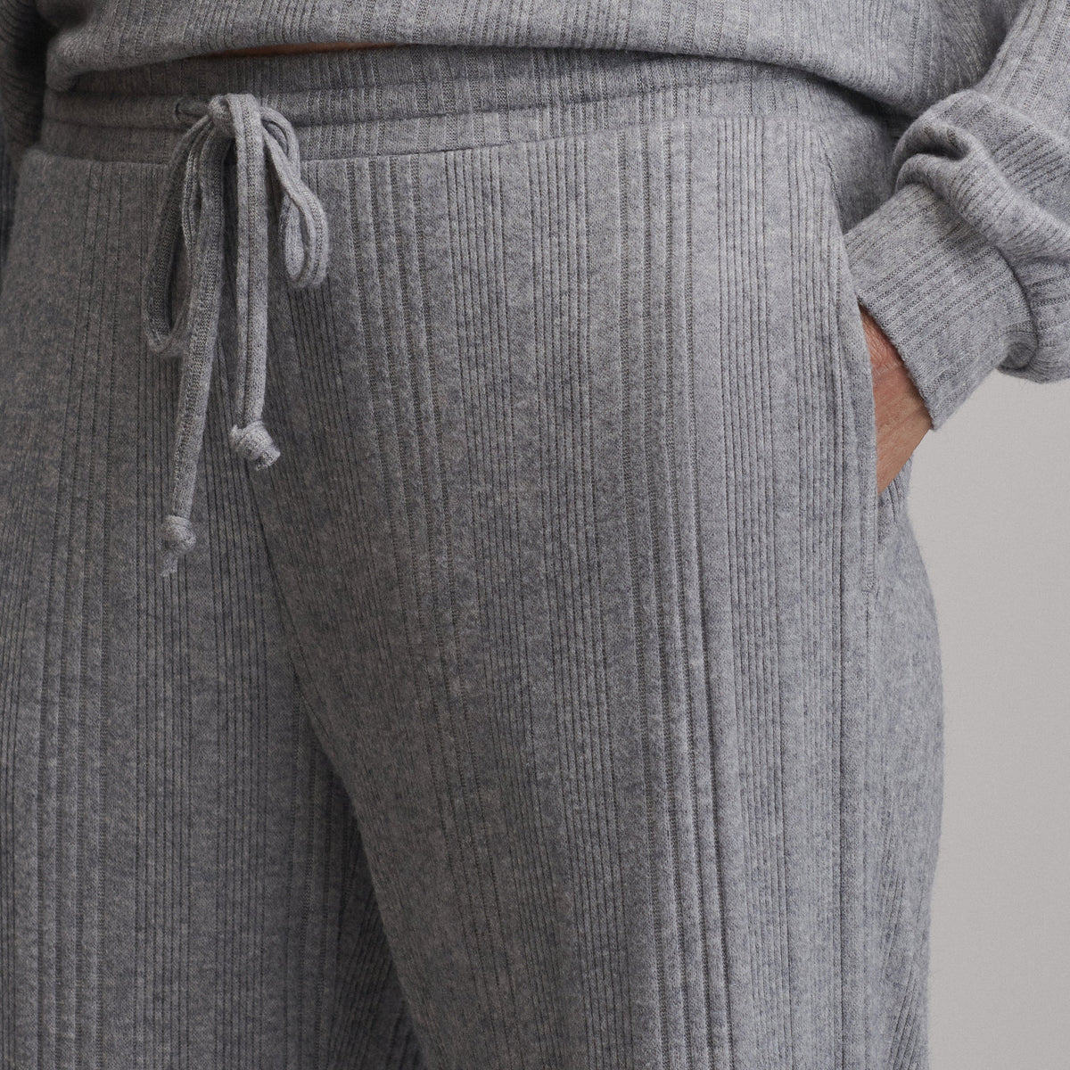 Women's Cozy Rib Wide-Leg Pants