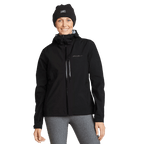 Women's Cloud Cap 3L Waterproof Stretch Hooded Rain Jacket