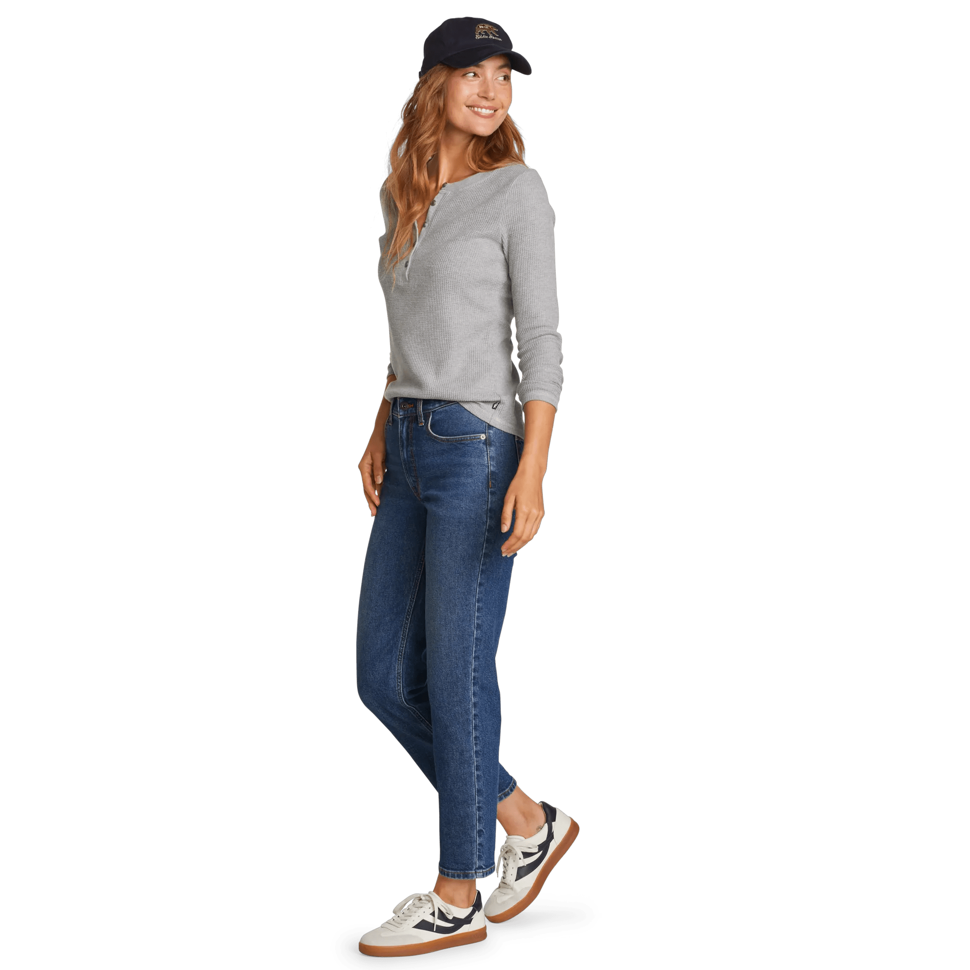 Women's Authentic High-Rise Straight Leg Jeans
