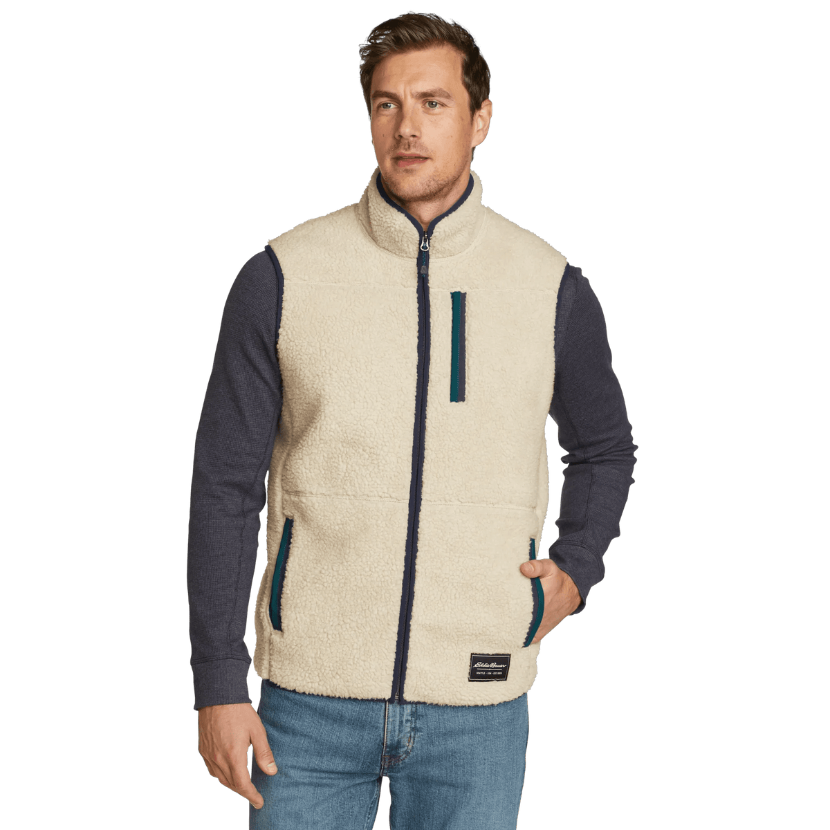 Men's Chilali Faux Shearling Fleece Vest