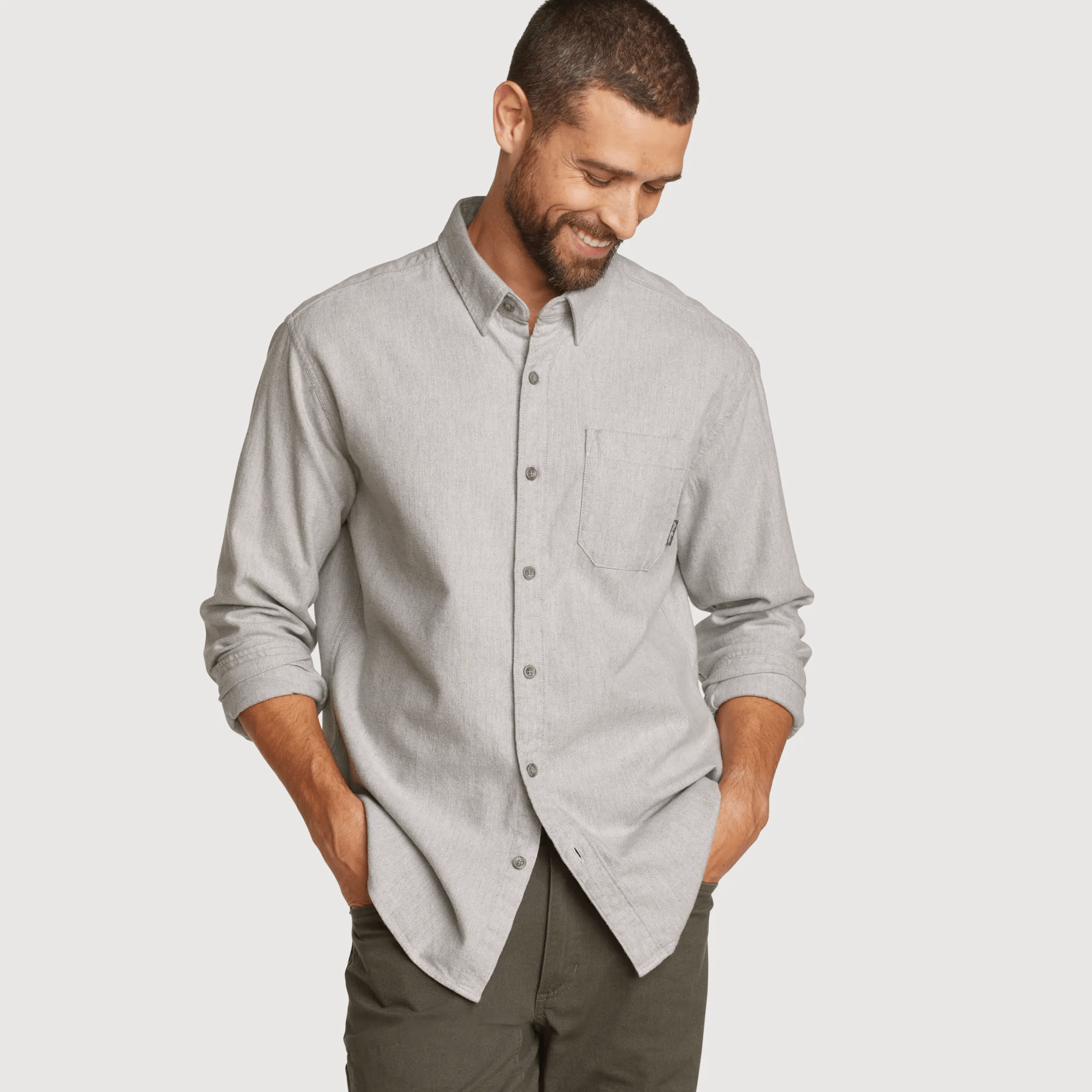 Men's Eddie's Favorite Flannel Classic Fit Shirt - Solid