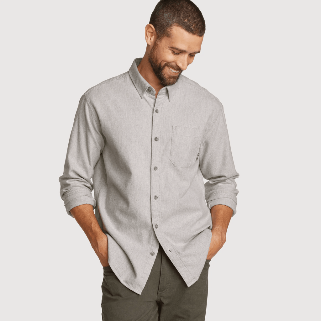Men's Eddie's Favorite Flannel Classic Fit Shirt - Solid