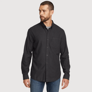Men's Eddie's Favorite Flannel Classic Fit Shirt - Solid - Gray Smoke